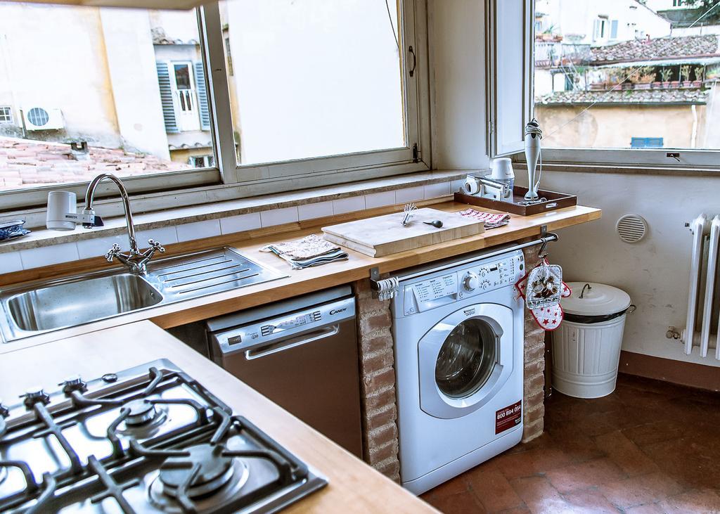 Attico Sopr'Arno Lejlighed Firenze Værelse billede